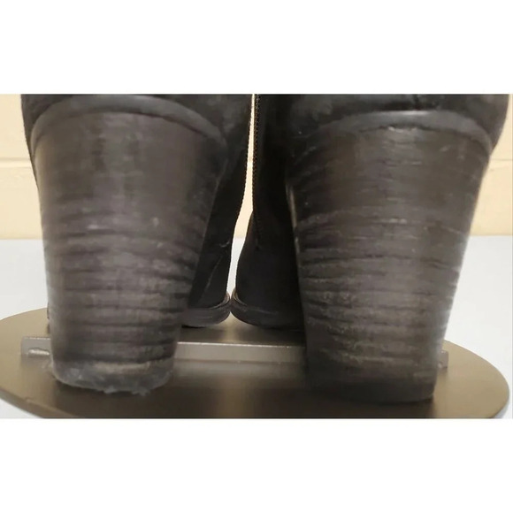 Paul Green 8.5 US Black Nubuck Sheridan Ankle Comfort Chic Boot/Bootie AU6 $490 - Picture 8 of 12